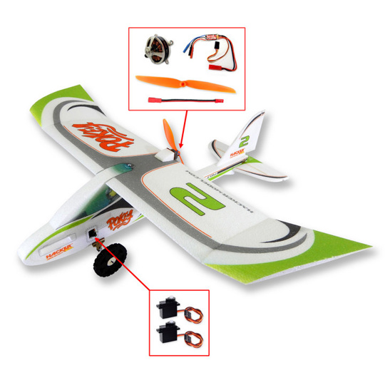 POKEY - FirstFly RTF+ GREEN